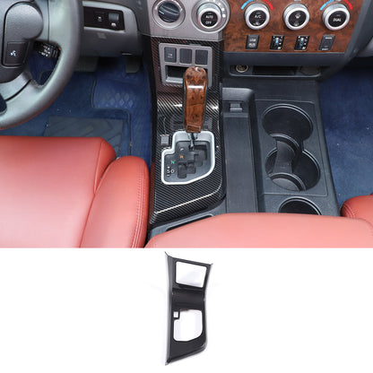 Carbon Fiber Style Center Console Cover Trim Frame For Toyota Tundra 2007-2013 2
