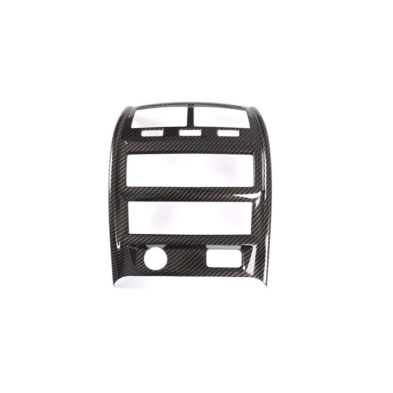 Carbon Fiber Color Rear Air Vent Outlet Frame Trim For BMW 5 Series G30 2020-22 5