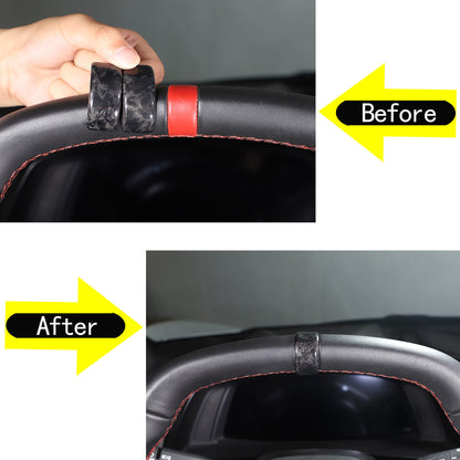 Forged Real Carbon Fiber Full Interior Set Cover Trim Kit For Corvette C8 20-25 - Variants 31-35 3