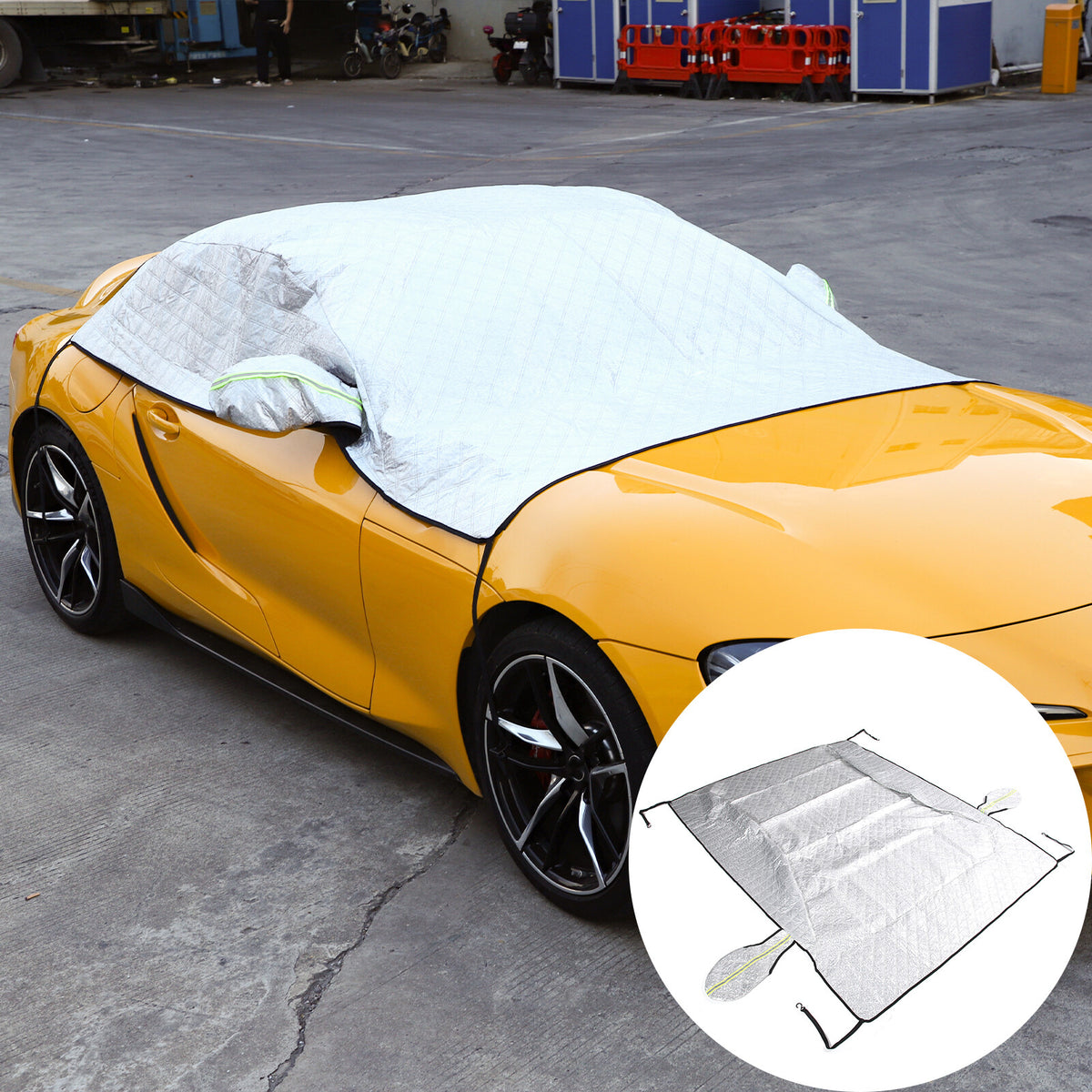 Car Windshield Snow Cover Front Winter Guard Protector For Toyota Supra 19-24 US 9