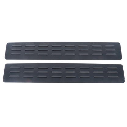 Alloy Rear Row Rear Window Louver Shutter Trim For Toyota Sienna XSE 2021+ US 2