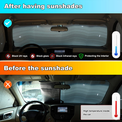 Car Full Window Sunshade Cover Shades Sun Visor for Nissan Pathfinder 13-18 US 18