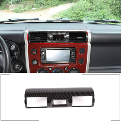 ABS Carbon Fiber Full Interior Center Decoration Trim Kit For FJ Cruiser 2007-21 - Styles 6-10 4