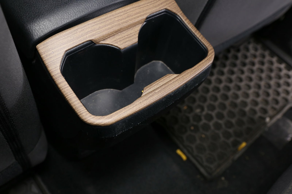 Wood Grain Interior Center Console Cover Trim For Toyota Tacoma 2016-2023 98