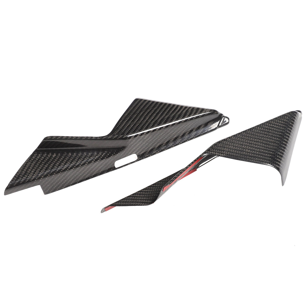 Real Carbon Fiber Front Inner Triangle Pillar Trim For Nissan 370Z Z34 2009-2020 5