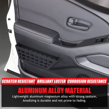Car Front Door Storage Box Side Pocket Organizer For Nissan Frontier 2022-2024 13