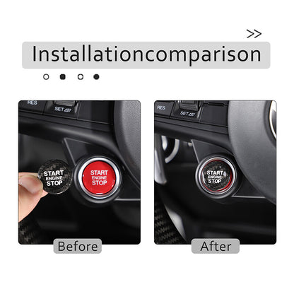 Real Dry Carbon Fiber Interior Center Console trim Kit For Alfa Romeo Tonale 23+ - Variants 11-12 21