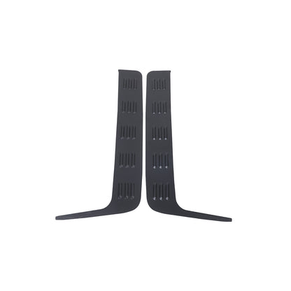 ABS Carbon fiber Rear Window Louver Shutter Cover Trim For Toyota Tundra 2014-21 11