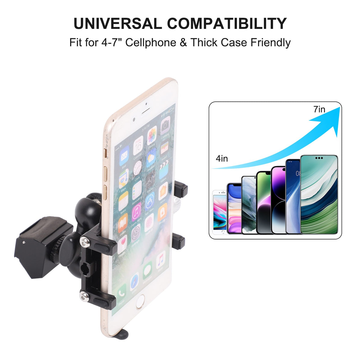 Inner Dashboard Air Vent Phone Holder Mount Bracket For Corvette C8 2020-2025 7