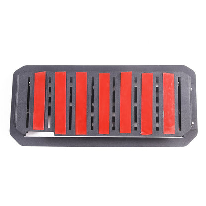 Black Alloy Dashboard Storage Box Interior Trim Cover For Toyota Tundra 22-26 17