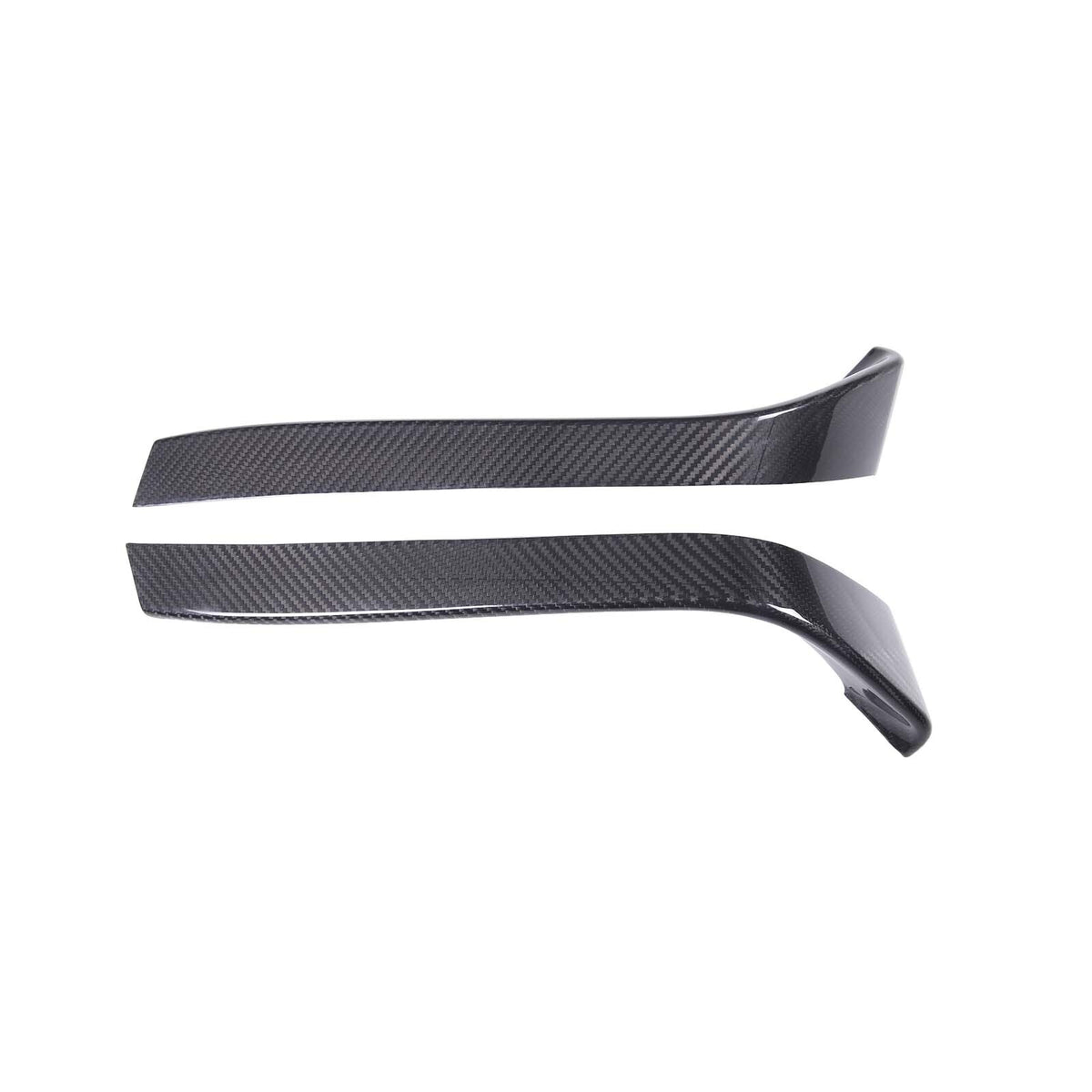 Real Carbon Fiber Front Bumper Side Grill Trim Cover Strip For GR Supra 19+ US 12