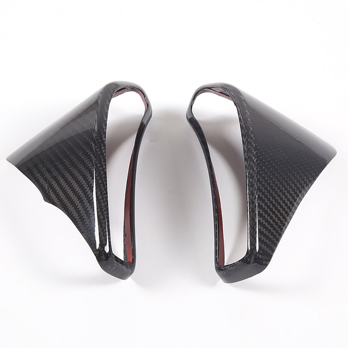 Real Carbon Fiber Dashboard Speedometer Side Cover Trim For Corvette C6 05-13US 15