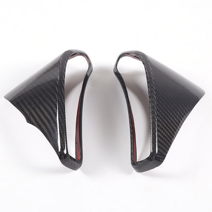 Real Carbon Fiber Dashboard Speedometer Side Cover Trim For Corvette C6 05-13US 15