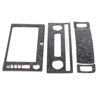 Forged Real Carbon Fiber Full Interior Set Decor Cover Trim Kit for Corvette C6 86