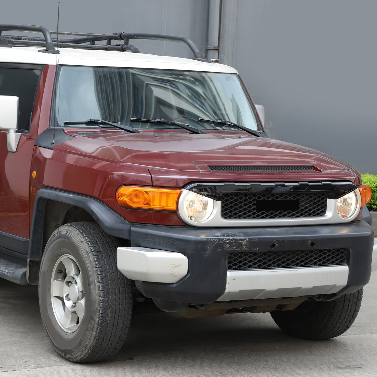 Front Grille Headlight Upper Molding Trim For Toyota FJ Cruiser 2007-2021 33