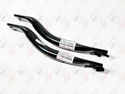 TOYOTA LEXUS Genuine Front Suspension Member Bracket RH & LH Set OEM 3