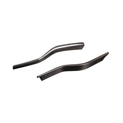 Real Carbon Fiber Rear Taillight Lower Crossbar Trim For Ferrari 458 2011-2016 11