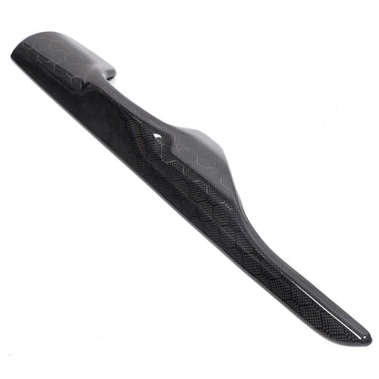 Real Carbon Fiber Console Gear Shift Frame Side Cover For Toyota Supra A90 19-25 11