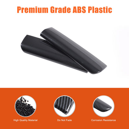 ABS Carbon Fiber Center Armrest Box Cover Trim For BMW iX I20 2022-2024 3