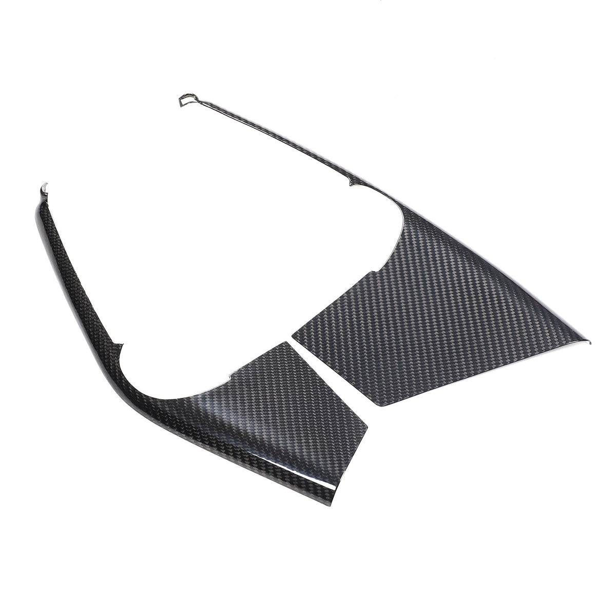 Real Carbon Fiber Mode Button Side Cover Trim For Nissan GT‑R R35 2008‑2016 9