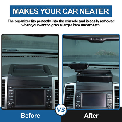 Dashboard Storage Box Organizer Phone Holder For Nissan Frontier 09-17 US 23