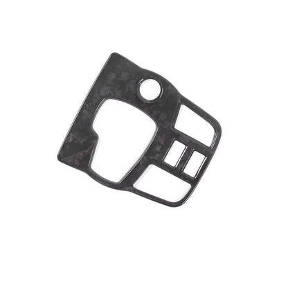 Forged Carbon Fiber Car Gear Shift Panel Cover Trim For Jaguar F-TYPE 2013-22 6