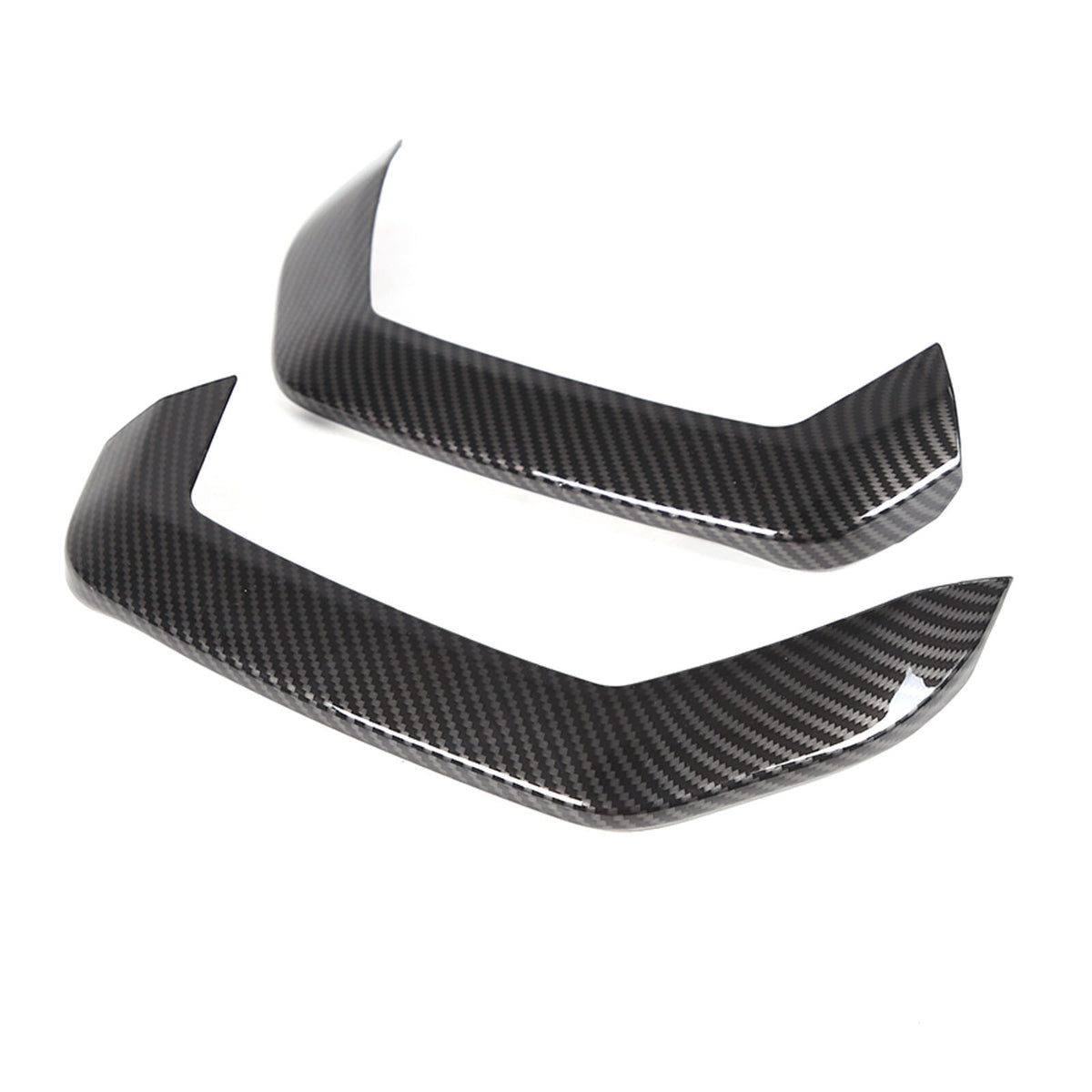 ABS Carbon Interior Rear Air Vent Cover Trim Set For Range Rover Sport 23-24 4