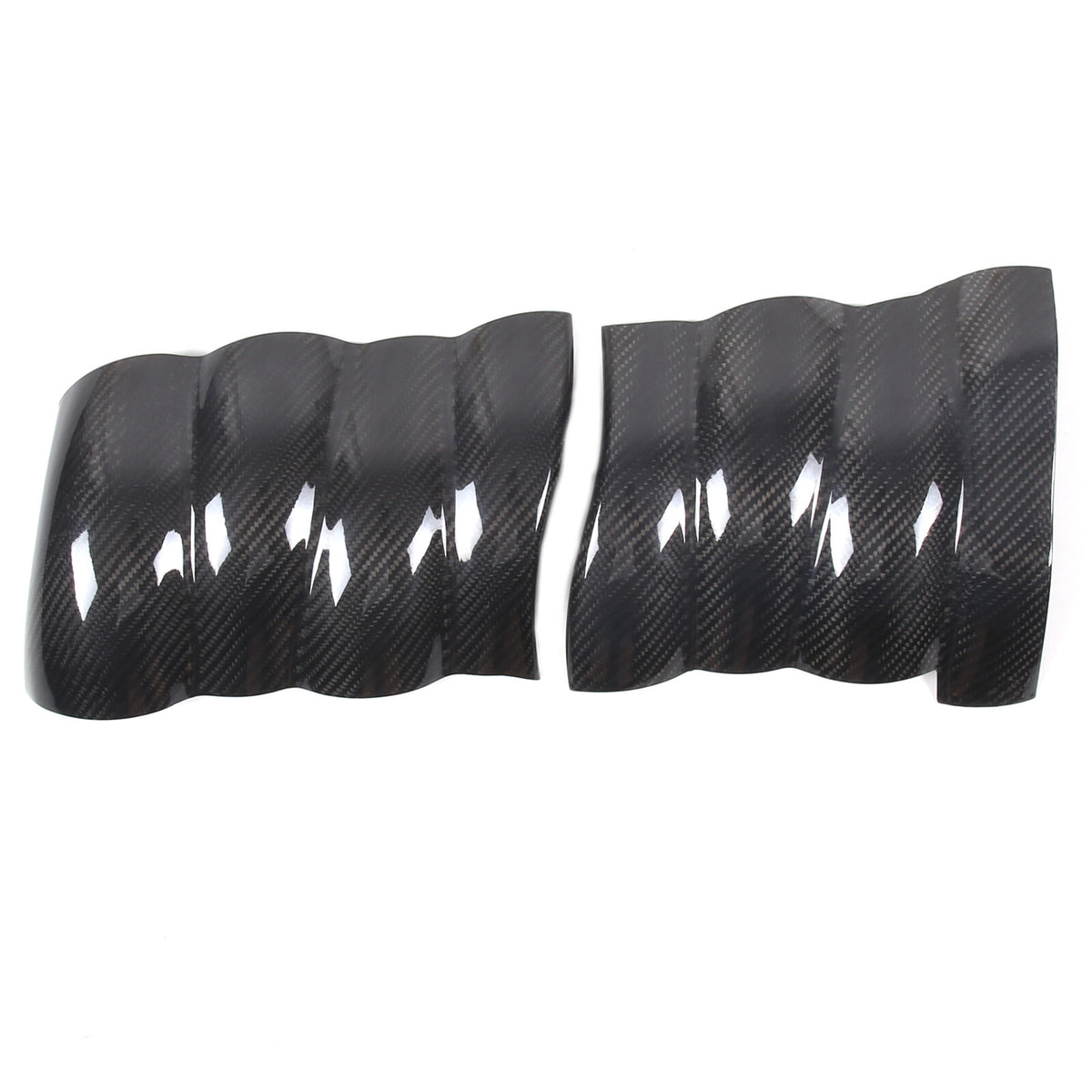 Real Dry Carbon Fiber Intake Manifold Cover Engine Set For Corvette C6 2005-13 6