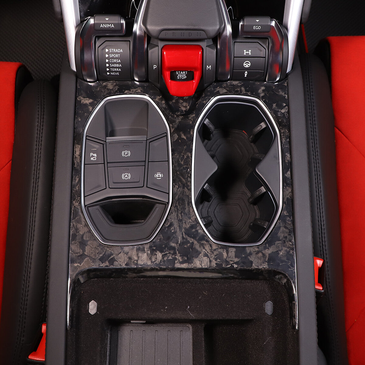 34 Styles Forged Real Carbon fiber Interior Trim Kit For Lamborghini URUS 18-23 - Variants 16-18 17