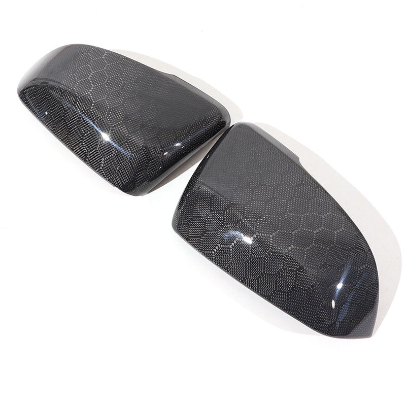 Honeycomb Carbon Fiber Side Mirror Cover Trim Fit For Toyota Supra A90 2019-24 23