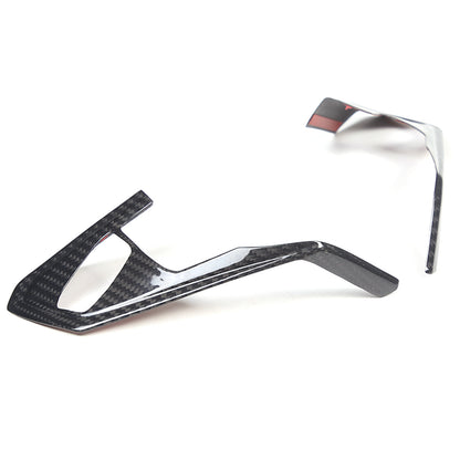 Real Carbon Fiber Steering Wheel Button Trim Cover For Corvette C8 2020-2026 - Variants 1-5 11