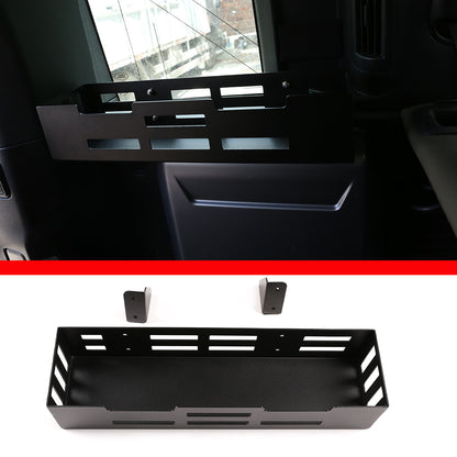 Alloy Rear Trunk Left Side Storage Box Organizer For LR Defender 110 20-21 3