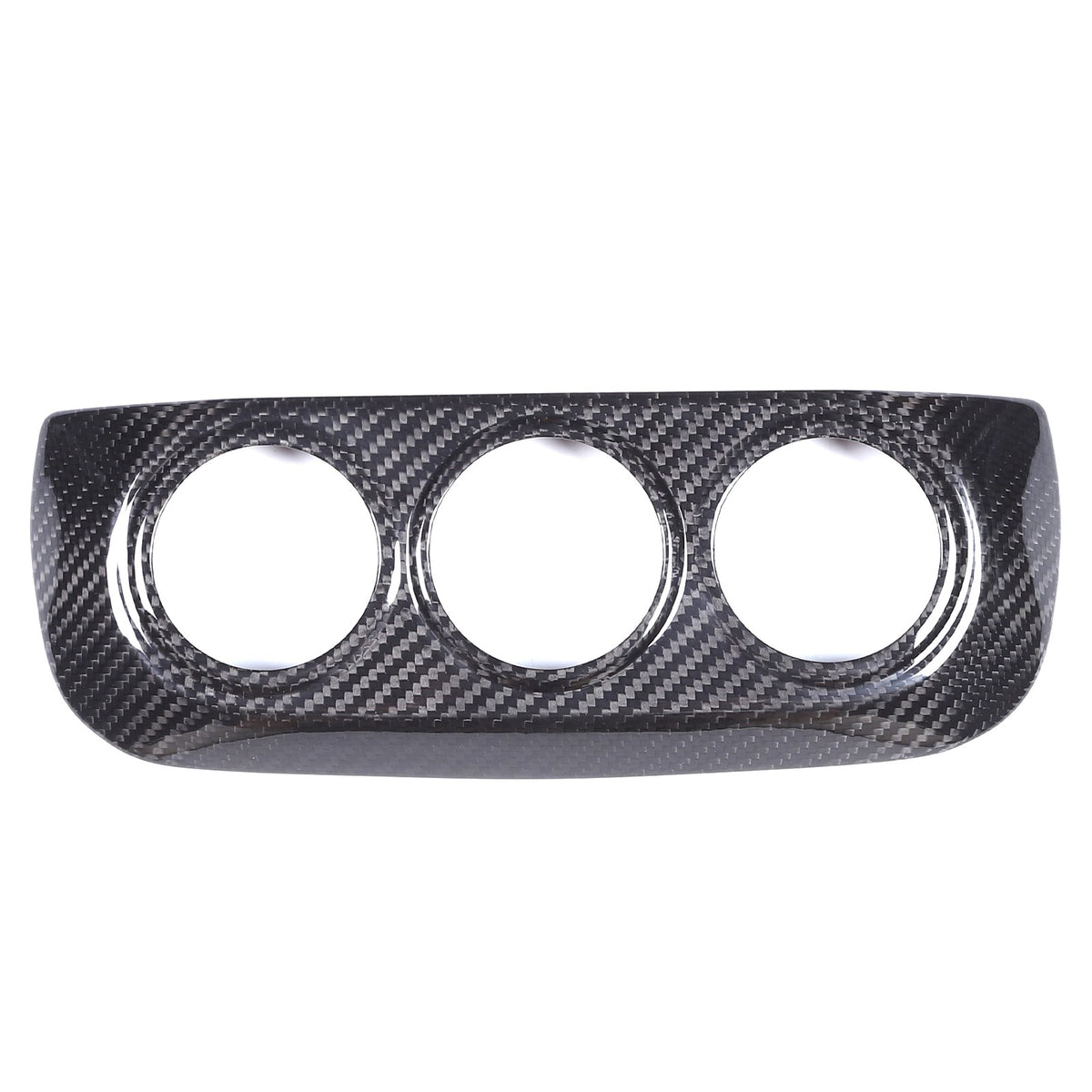Real Dry Carbon Fiber Center Console AC Switch Trim Cover For Nissan 400Z Z34 5