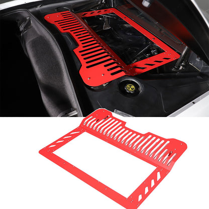 Red Alloy Engine Bay Panel Cover Trim Fit For Corvette C8 2020-26 19