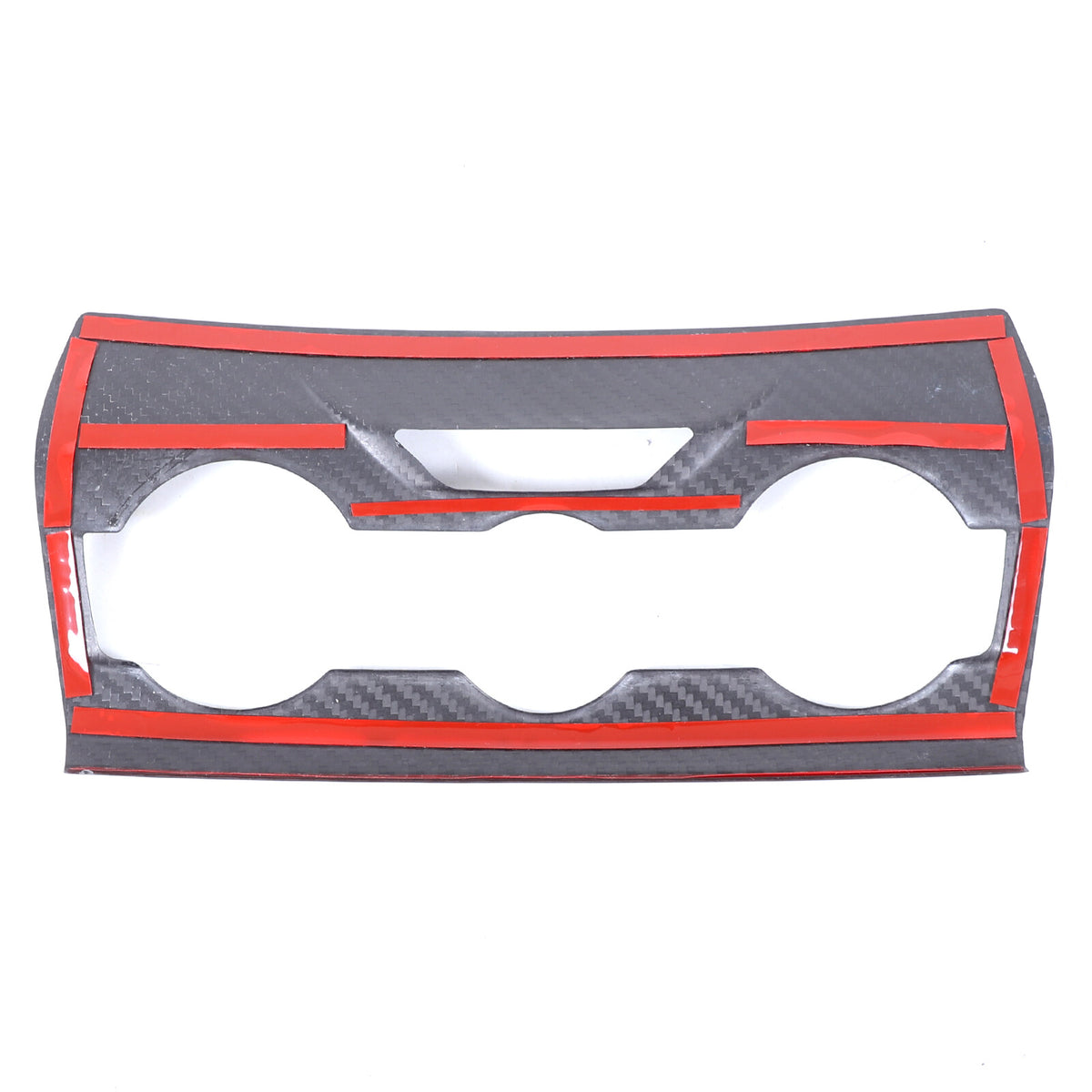Real Carbon Fiber Air Condition Panel Trim Cover for Subaru Forester 19-24 8