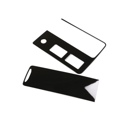 Glossy Black Center Gear Shift Cover Trim for Land Rover Discovery 5 2020-21 8