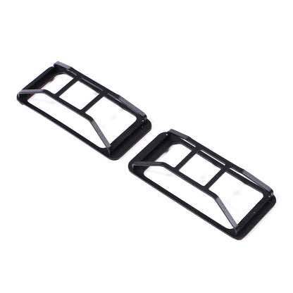 Steel Front Fog Light Lamp Cover Trim Ring For Toyota Land Cruiser LC250 24+ US 15