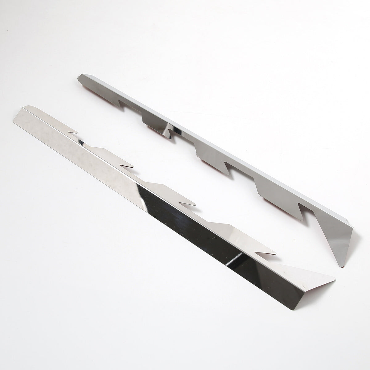 Aluminum Alloy Silver Engine Side Decoration Cover For Corvette C8 2020-2026 2