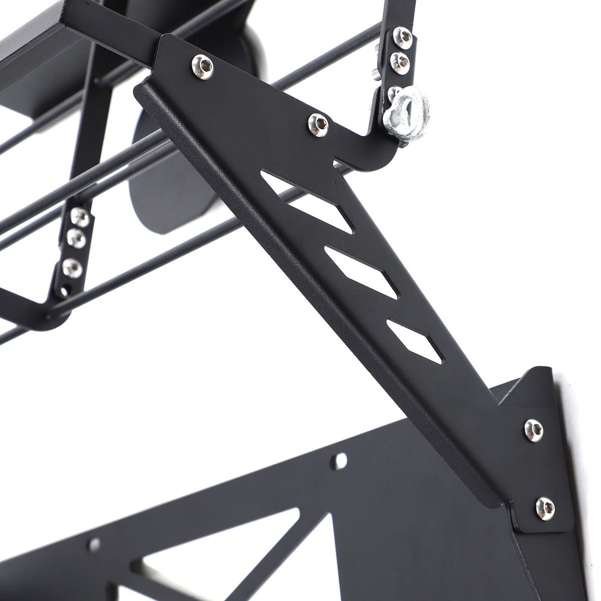 Hitch Mount Cargo Carrier Basket Rear Rack For Fiat 500 2010-2024 US 4