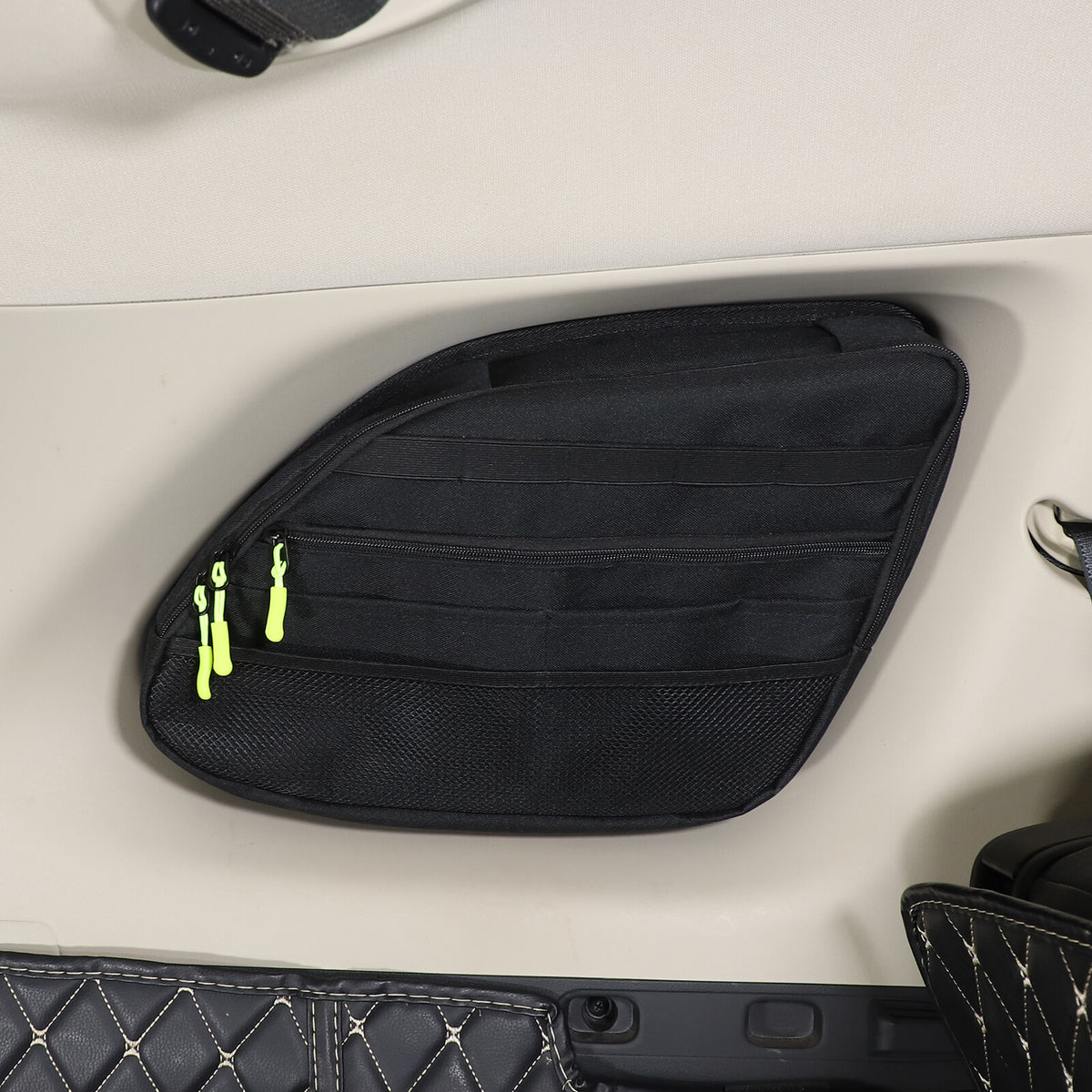 Rear Trunk Left Side Storage Bag Pocket Organizer For Mitsubishi Outlander 16-20 4