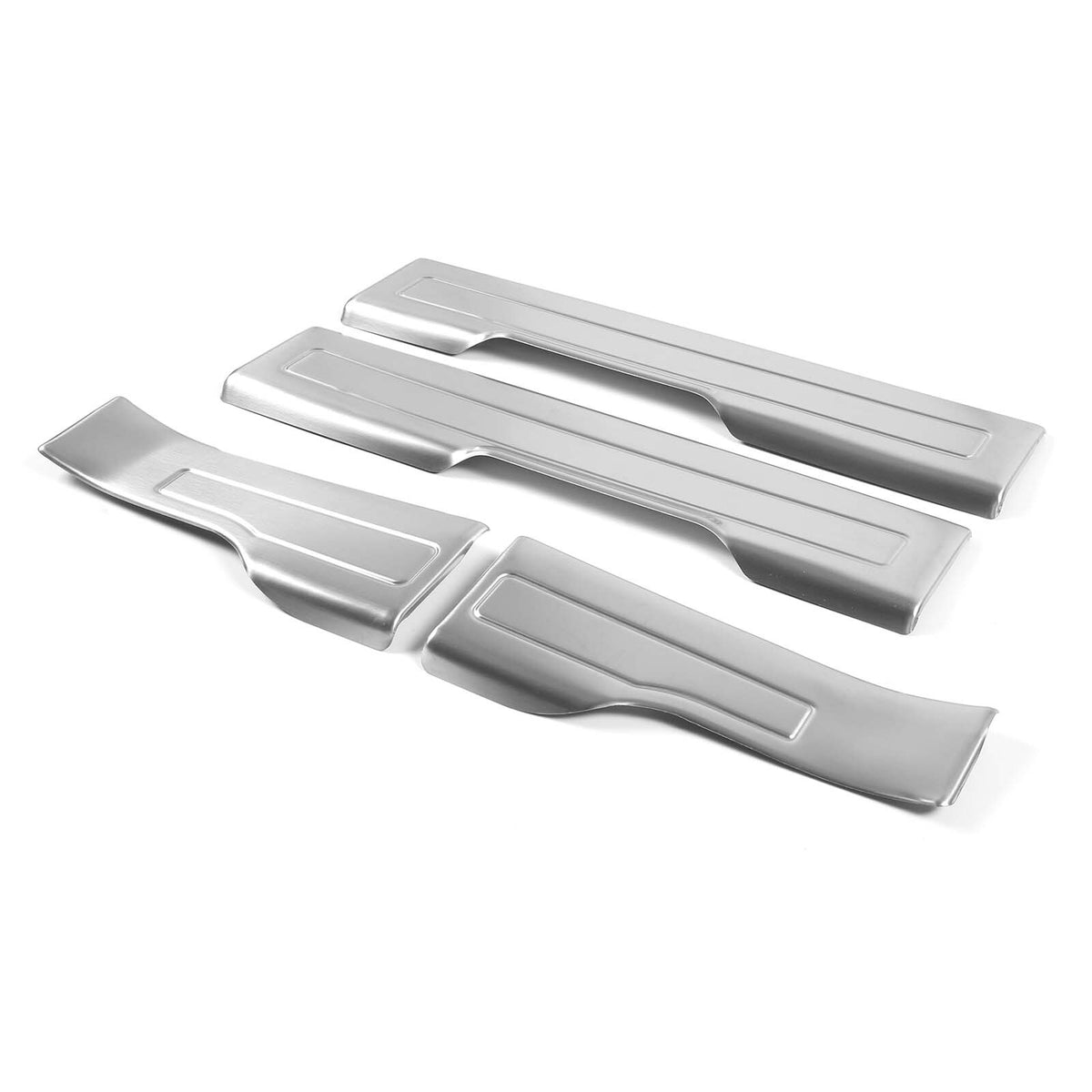 Silver Interior Door Sill Guard Protector Cover For Range Rover Evoque L538 5