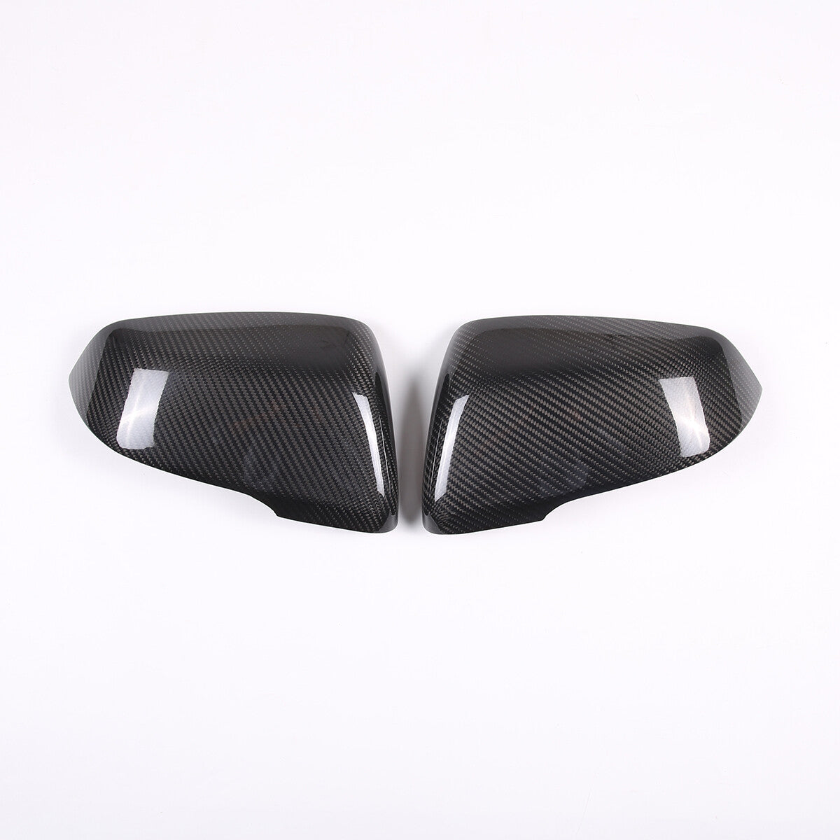 Real Carbon Fiber Wing Mirror Rearview Cover Trim For BMW X1 X2 2016-19 8