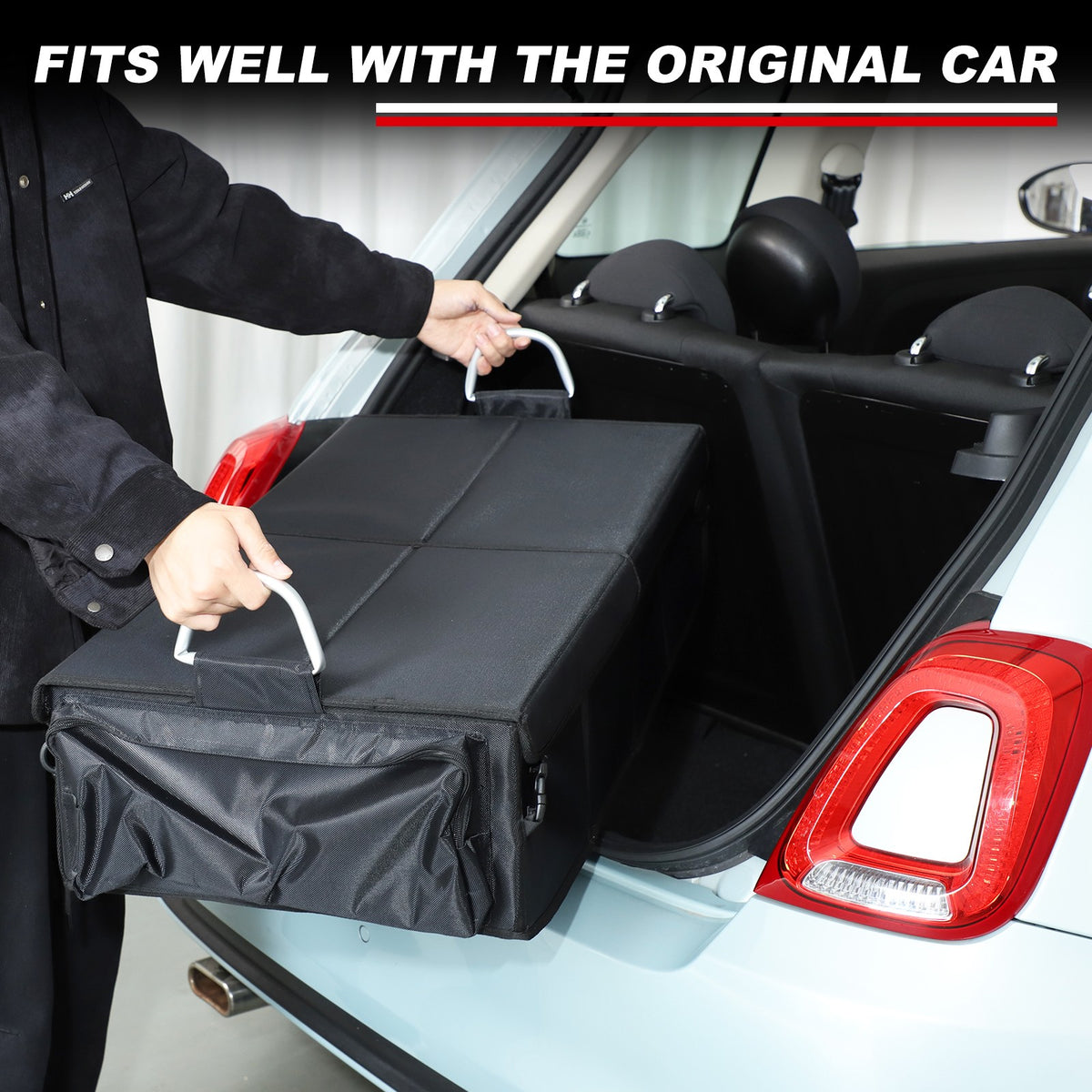 Trunk Storage Box Tray For Fiat 500 312 US 5