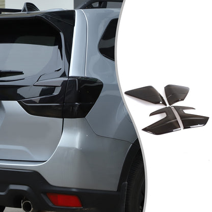 Gray ABS Smoked Tail Light Smoked Trim For Subaru Forester SL 2019-24 US 5