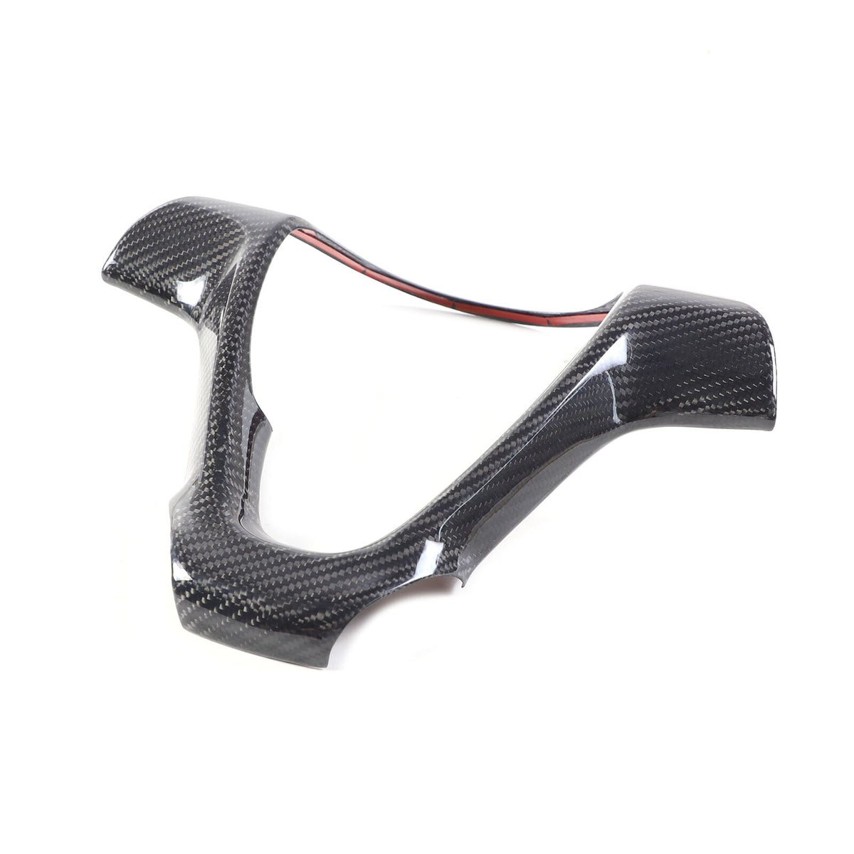 Real Carbon Fiber Interior Steering Wheel Cover Trim For Benz Smart Fortwo 09-15 16