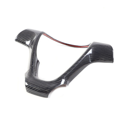 Real Carbon Fiber Interior Steering Wheel Cover Trim For Benz Smart Fortwo 09-15 16