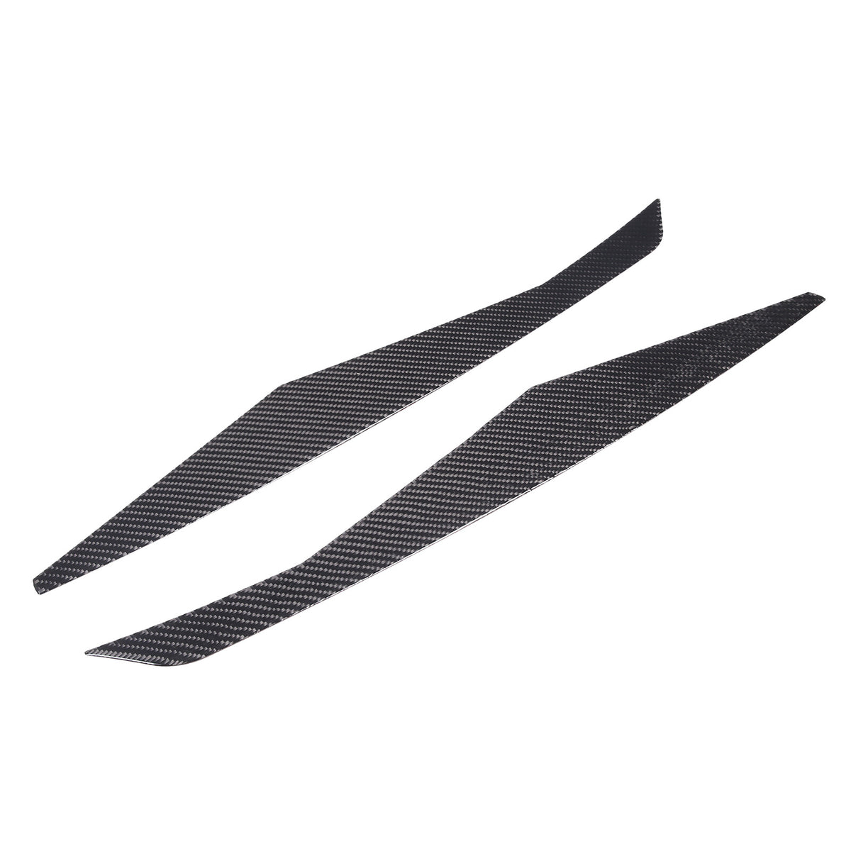 Carbon Fiber Front Bumper Lip shovel Corner Trim Cover For Corvette C8 20-26 US 12