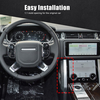 Matte Real Carbon Fiber Center Side Trim Cover For LR Range Rover Vogue L460 23+ 15