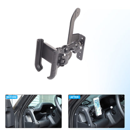 Driver Side Dashboard Phone Holder Bracket For Land Rover Defender L663 2022 14