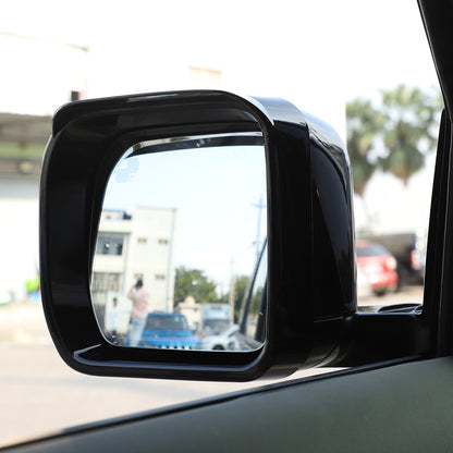 ABS Black Rear View Side Mirror Cover Trim For Land Rover Defender 2020-2022 5